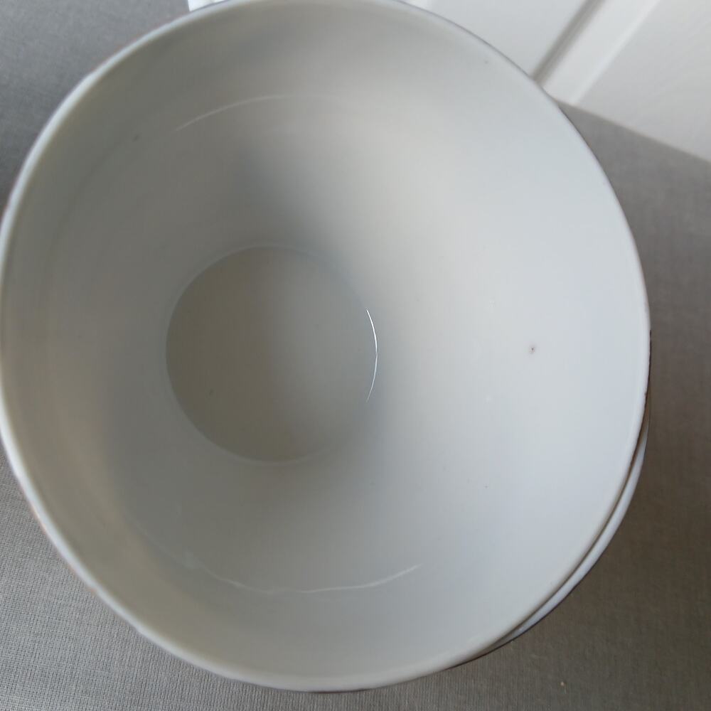 Inarco INA5 teacup replacement porcelain china white hand painted gold - Picture 6 of 11